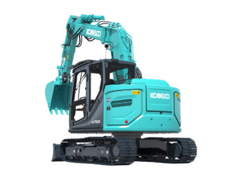  Kobelco SK75SR-7 SD offset boom